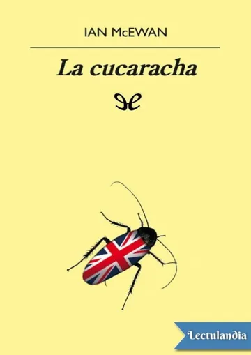La cucaracha de Ian McEwan, portada del libro