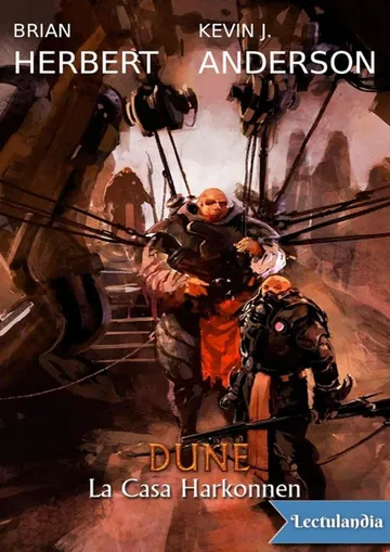 Dune. La casa Harkonnen de Brian Herbert, portada del libro