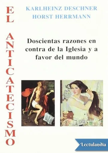 El Anticatecismo de Karlheinz Deschner, portada del libro