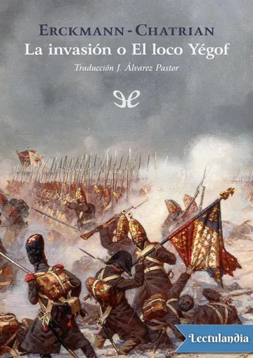 La invasión o El loco Yégof de Erckmann-Chatrian, portada del libro