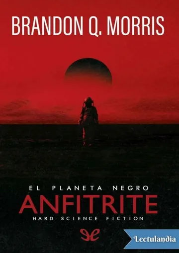 Anfitrite: El planeta negro de Brandon Q. Morris, portada del libro