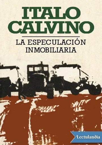 La especulación inmobiliaria de Italo Calvino, portada del libro