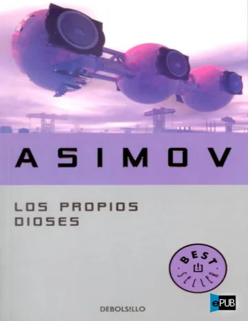 Los Propios Dioses de Isaac Asimov, portada del libro