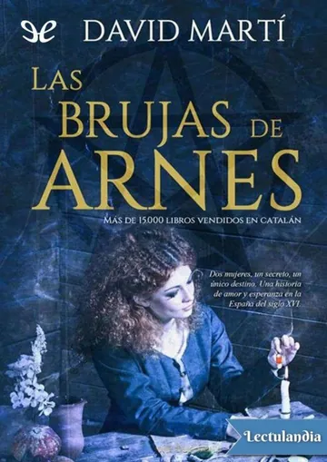 Las brujas de Arnes de David Martí Martínez, portada del libro