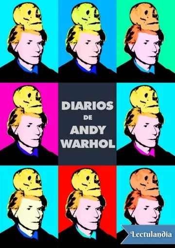Diarios. Edición de Pat Hackett de Andy Warhol, portada del libro