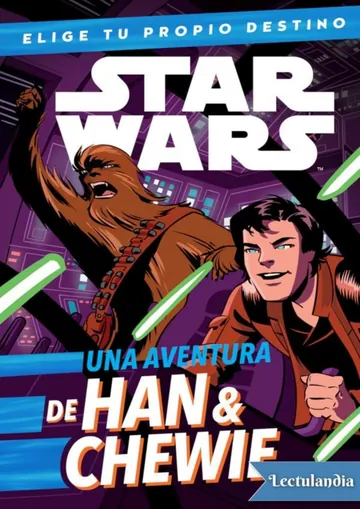 Una aventura de Han & Chewie de Cavan Scott, portada del libro