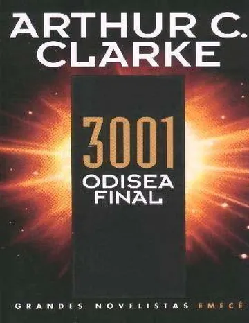 3001 Odisea final de Arthur C Clarke, portada del libro