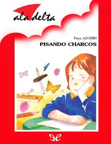 Pisando charcos de Pura Azorín, portada del libro