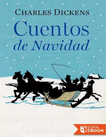 Cuentos de Navidad de Charles Dickens, portada del libro