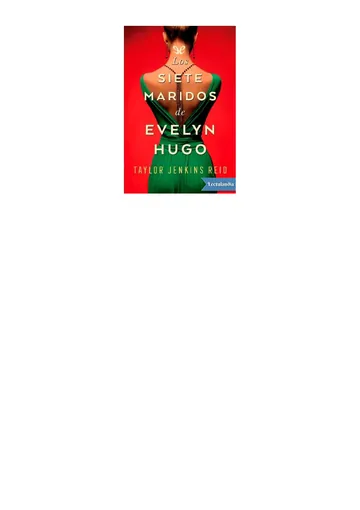 Los siete maridos de Evelyn Hugo de Taylor Jenkins Reid, portada del libro
