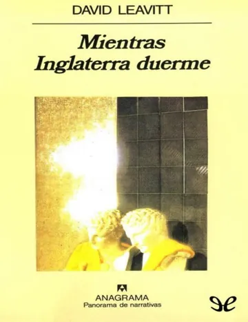 Mientras Inglaterra Duerme de David Leavitt, portada del libro