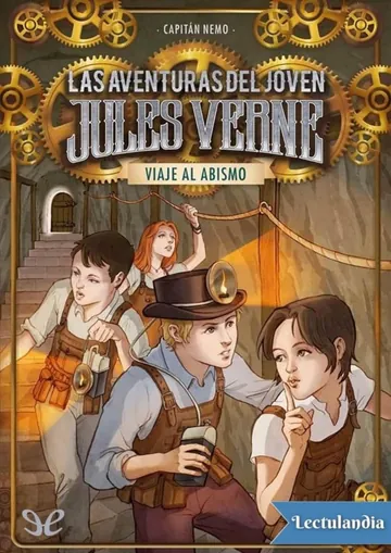 Viaje al abismo de Capitán Nemo, portada del libro