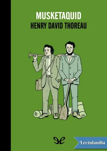 Musketaquid de Henry David Thoreau, portada del libro