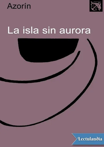 La isla sin aurora de Azorín, portada del libro
