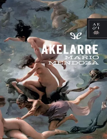 Akelarre de Mario Mendoza, portada del libro