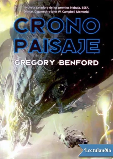 Cronopaisaje de Gregory Benford, portada del libro