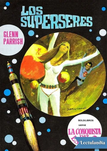 Los superseres de Glenn Parrish, portada del libro