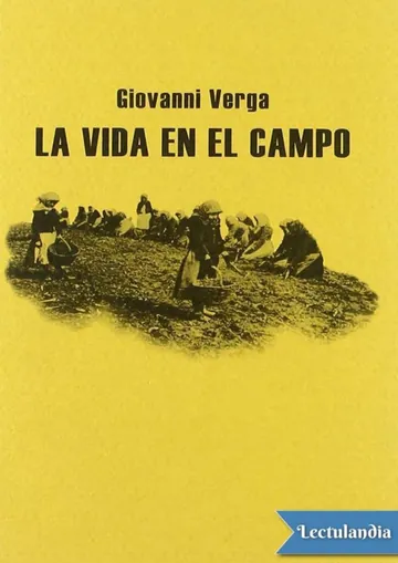 La vida en el campo de Giovanni Verga, portada del libro