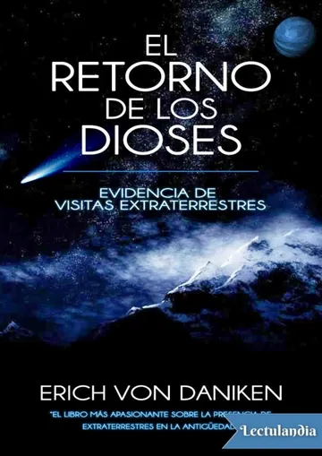 El retorno de los dioses de Erich von Däniken, portada del libro