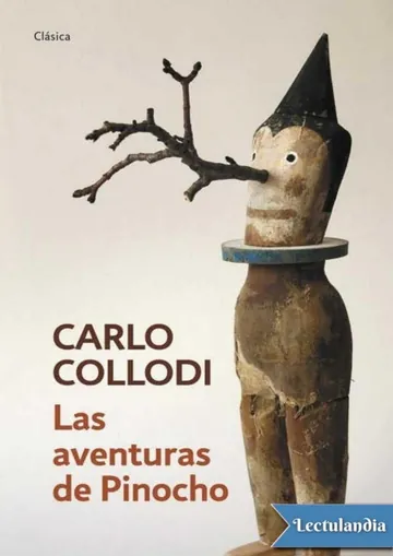 Las aventuras de Pinocho de Carlo Collodi, portada del libro