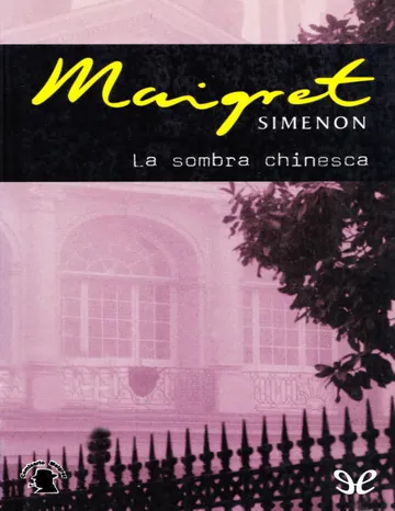 La sombra chinesca de Georges Simenon, portada del libro