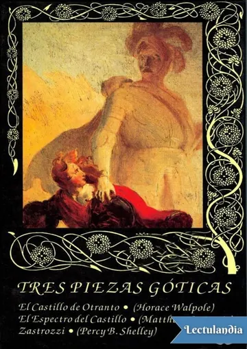 Tres piezas góticas de AA. VV., portada del libro