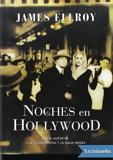 Noches en Hollywood de James Ellroy, portada del libro