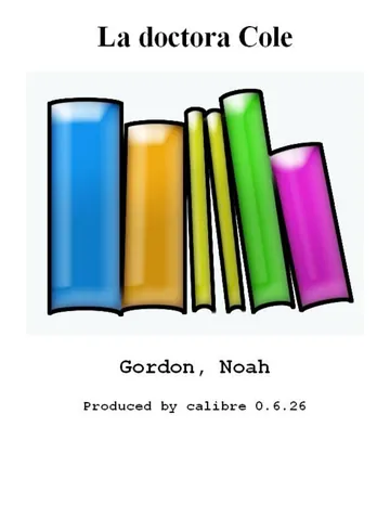 La doctora Cole de Noah Gordon, portada del libro