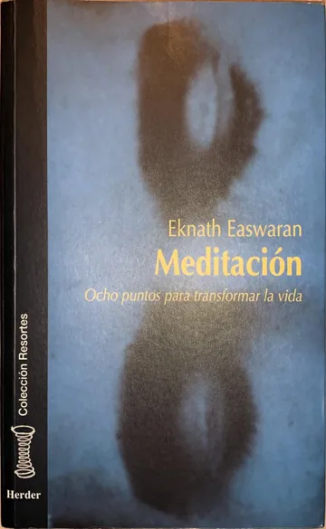 Easwaran - Meditacion de Eknath Easwaran, portada del libro