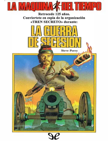 La guerra de Secesión de Steve Perry, portada del libro
