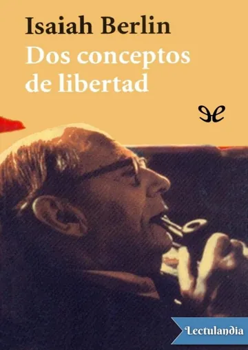 Dos conceptos de libertad de Isaiah Berlin, portada del libro