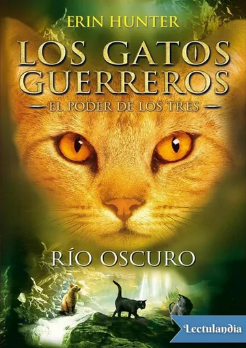 Río oscuro de Erin Hunter, portada del libro