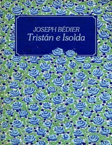 Tristan e Isolda de Joseph Bédier, portada del libro