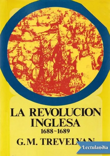 La Revolución inglesa, 1688-1689 de G. M. Trevelyan, portada del libro