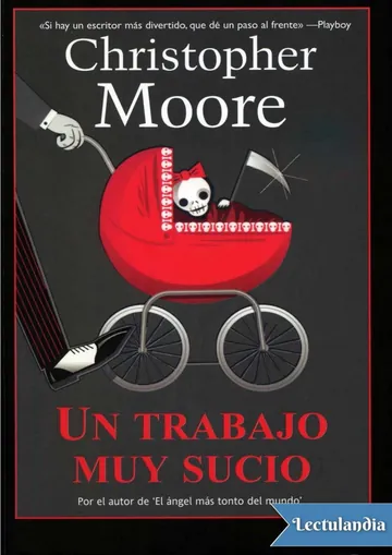 Un trabajo muy sucio de Christopher Moore, portada del libro