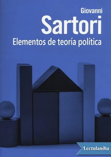 Elementos de teoría política de Giovanni Sartori, portada del libro