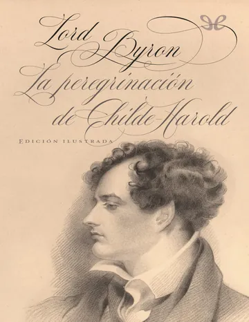 La peregrinacion de Childe-Harold de Lord Byron, portada del libro