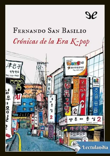 Crónicas de la Era K-pop de Fernando San Basilio, portada del libro