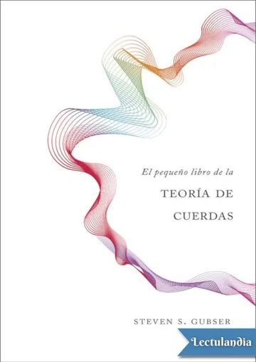 El pequeño libro de la teoría de cuerdas de Steven S. Gubser, portada del libro