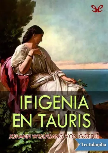 Ifigenia en Tauris de Johann Wolfgang von Goethe, portada del libro