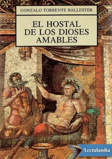El Hostal de los Dioses Amables de Gonzalo Torrente Ballester, portada del libro