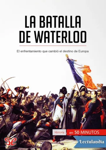 La batalla de Waterloo de Gaëtan Deghilage, portada del libro