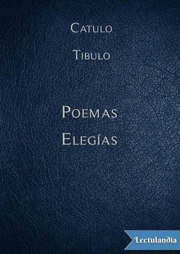 Poemas & Elegías de Gayo Valerio Catulo, portada del libro