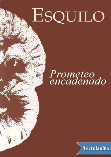 Prometeo encadenado de Esquilo, portada del libro