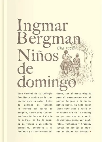 Niños de domingo de Ingmar Bergman, portada del libro