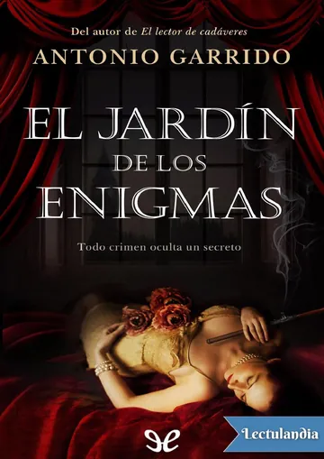 El jardín de los enigmas de Antonio Garrido, portada del libro