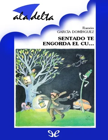 Sentado te engorda el cu__ de Ramón García Domínguez, portada del libro