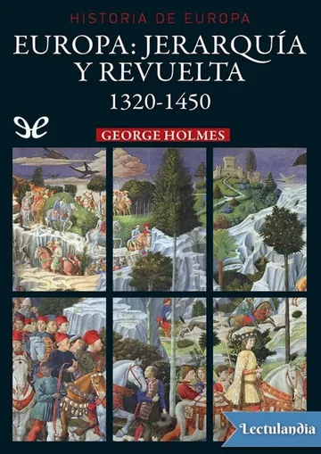 Europa: jerarquía y revuelta 1320-1450 de George Holmes, portada del libro