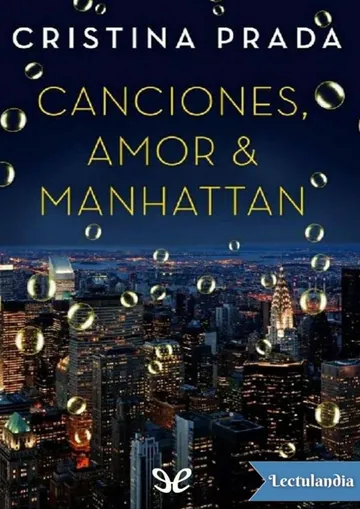 Canciones, Amor & Manhattan de Cristina Prada, portada del libro