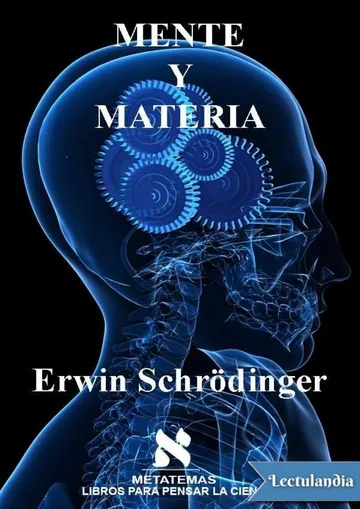 Mente y Materia de Erwin Schrödinger, portada del libro